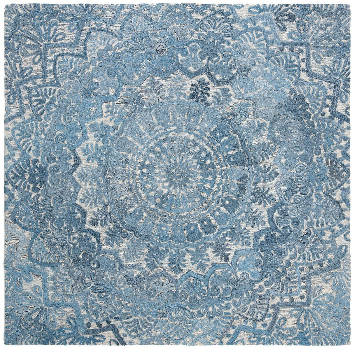 Safavieh Marquee Mrq110D Blue/Ivory Rug.
