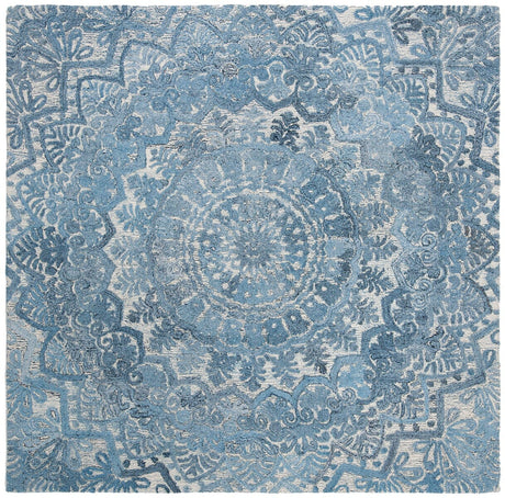 Safavieh Marquee Mrq110D Blue/Ivory Rug.