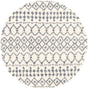 Surya Maroc Shag Mrs-2310 Medium Gray, White Rugs.
