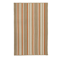 Colonial Mills Mesa Stripe Ms36 Rusted Sand Striped Area Rug