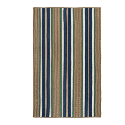 Colonial Mills Mesa Stripe Ms39 Taupe Isle Striped Area Rug