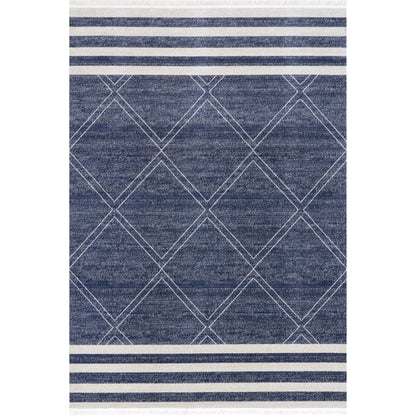 Nuloom Roberge Coastal Nro1487A Blue Area Rug