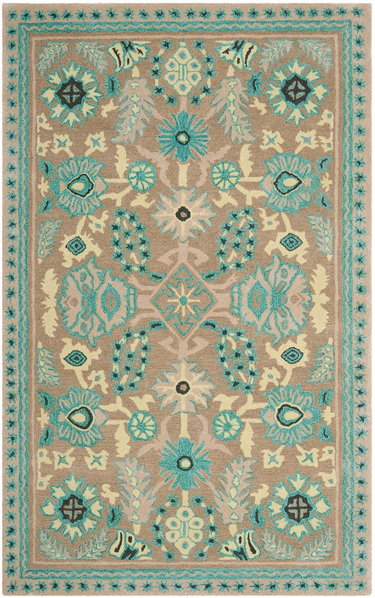 Safavieh Martha Stewart Msj5541C Caraway Floral / Country Area Rug