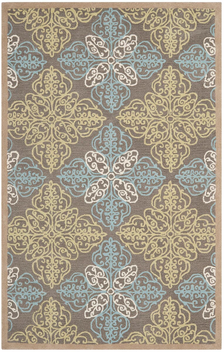 Safavieh Martha Stewart Msj5543B Moss Damask Area Rug