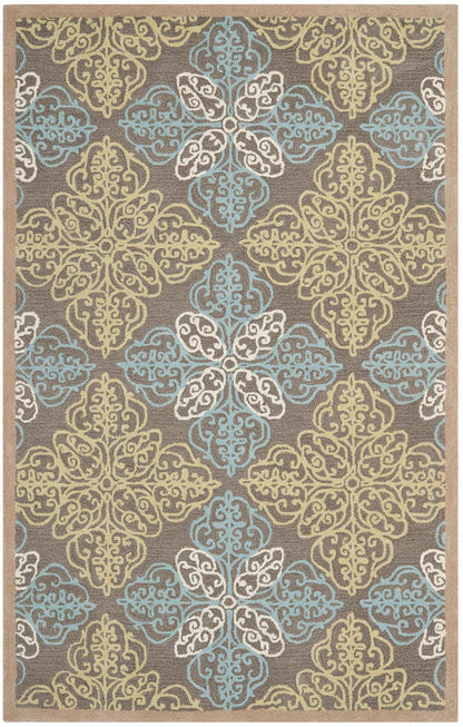 Safavieh Martha Stewart Msj5543B Moss Damask Area Rug