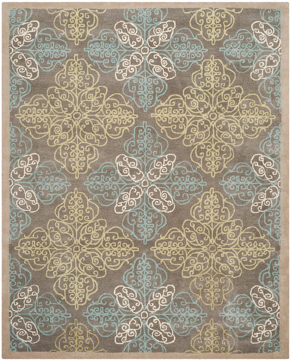 Safavieh Martha Stewart Msj5543B Moss Damask Area Rug