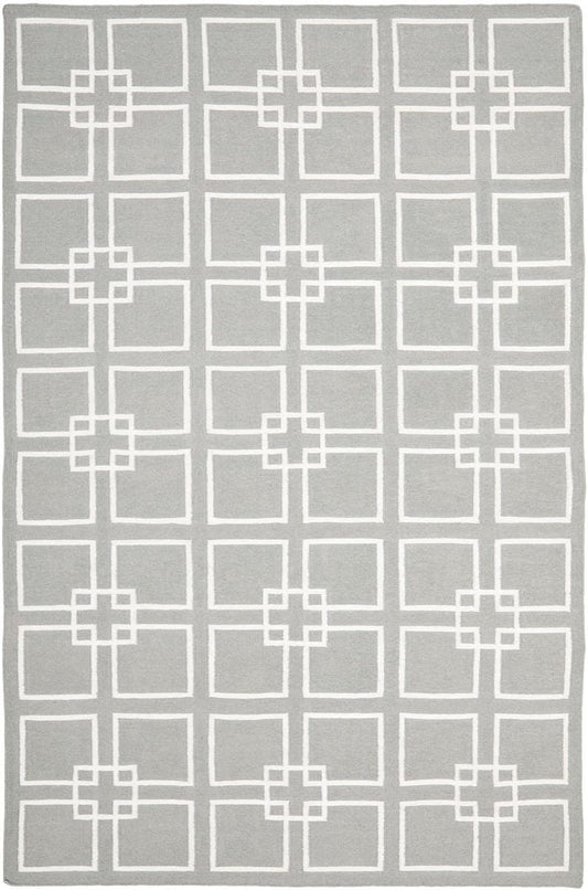 Safavieh Martha Stewart Msr1151C Cement Gray Geometric Area Rug