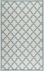 Safavieh Martha Stewart Msr2552B Ivory / Light Blue Rugs.