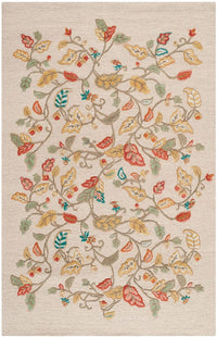 Safavieh Martha Stewart Msr3611A Persimmon Red Floral / Country Area Rug