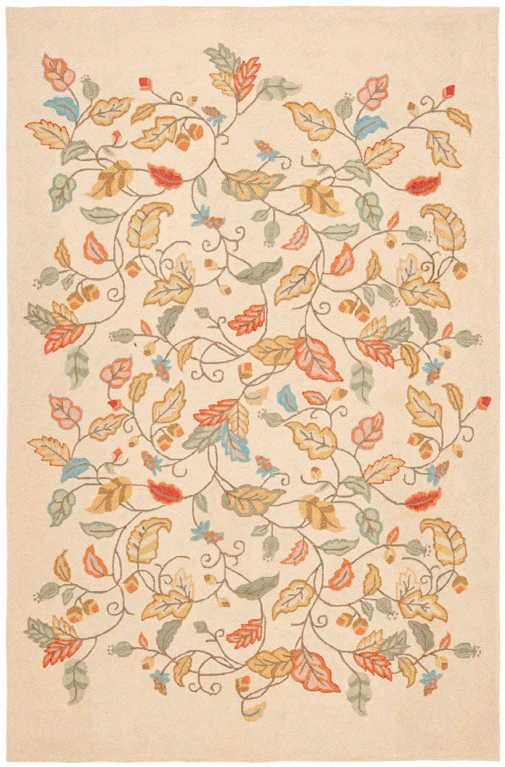 Safavieh Martha Stewart Msr3611A Persimmon Red Rugs.