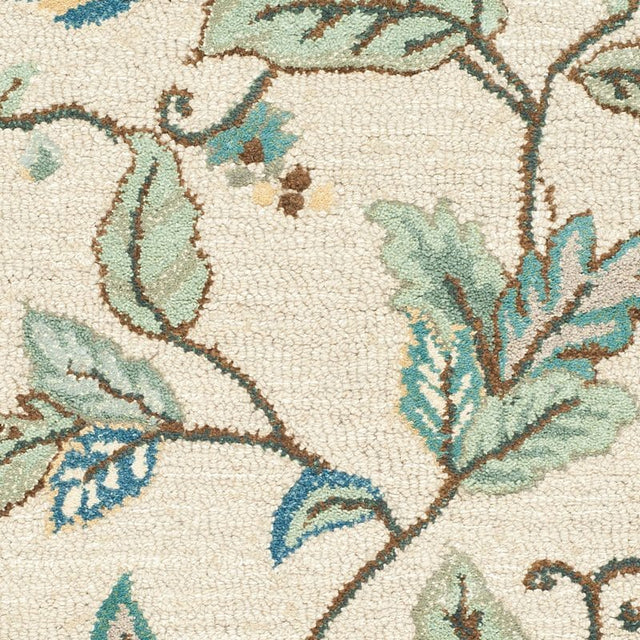 Safavieh Martha Stewart Msr3611C Colonial Blue Floral / Country Area Rug