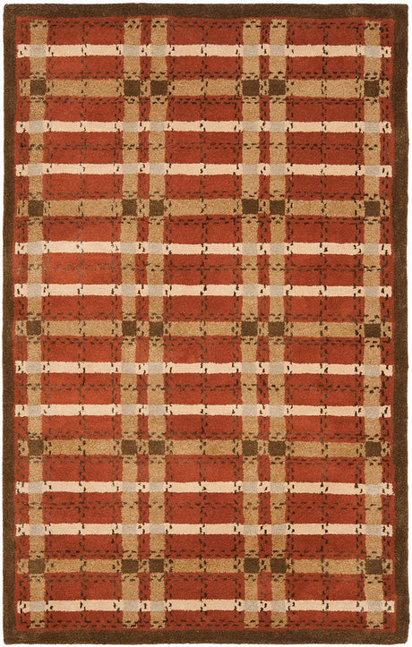 Safavieh Martha Stewart Msr3613D October Leaf Red Rugs.