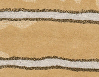 Safavieh Martha Stewart Msr3617B Toffee Gold Striped Area Rug