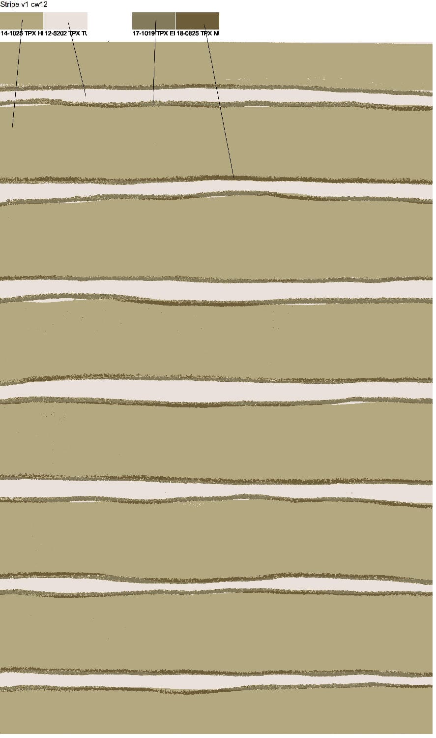 Safavieh Martha Stewart Msr3617B Toffee Gold Striped Area Rug