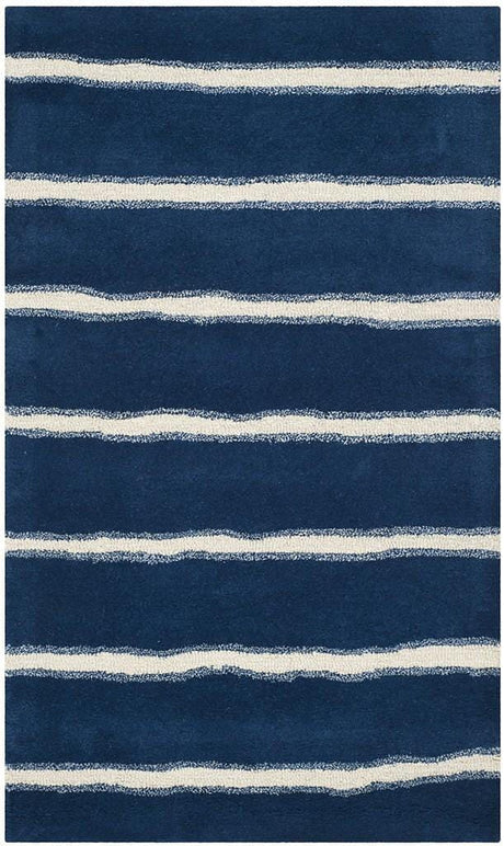 Safavieh Martha Stewart Msr3617C Wrought Iron / Navy Rugs.