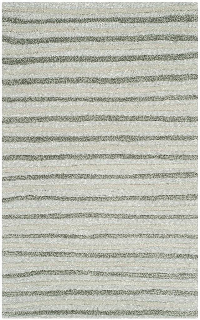 Safavieh Martha Stewart Msr3619A Nimbus Cloud Grey Striped Area Rug