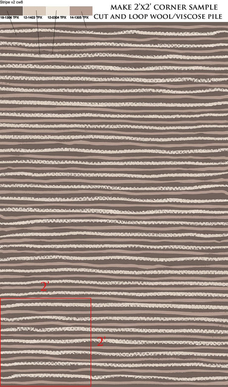Safavieh Martha Stewart Msr3619B Tilled Soil Brown Rugs.