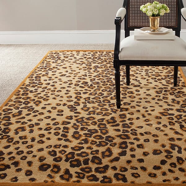 Safavieh Martha Stewart Msr3621E Teak Animal Prints /Images Area Rug