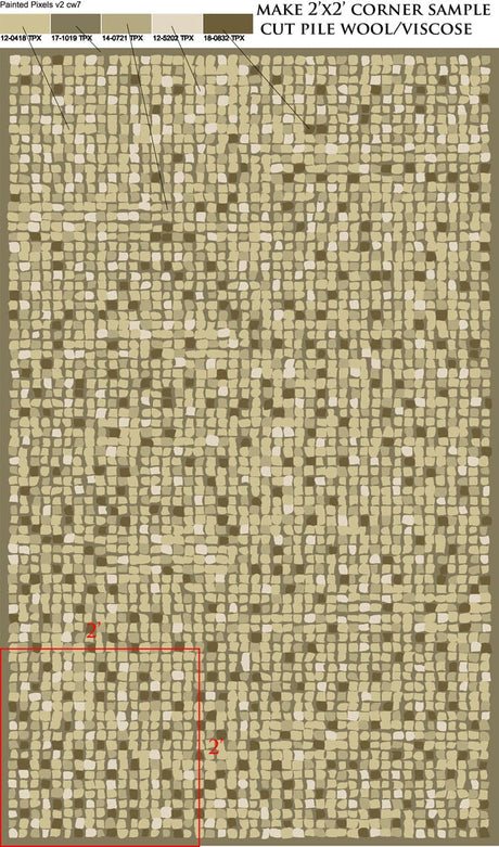 Safavieh Martha Stewart Msr3623A Oolong Tea Green Rugs.