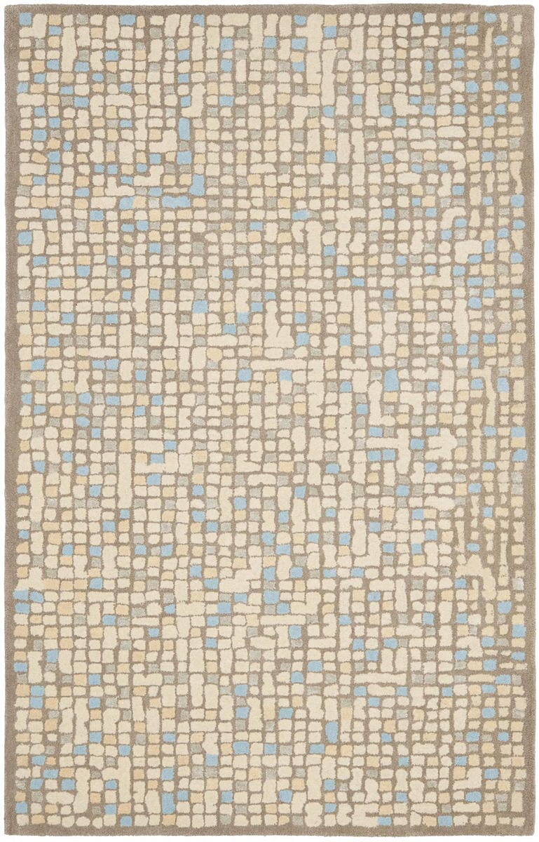 Safavieh Martha Stewart Msr3623C Hickory / Beige Geometric Area Rug