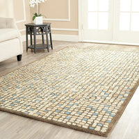 Safavieh Martha Stewart Msr3623C Hickory / Beige Geometric Area Rug