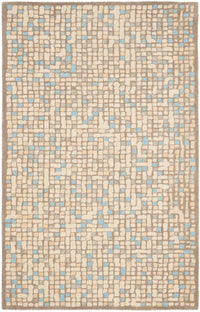 Safavieh Martha Stewart Msr3623C Hickory / Beige Geometric Area Rug