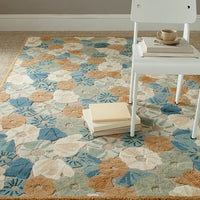 Safavieh Martha Stewart Msr3625C Cornucopia Beige Floral / Country Area Rug