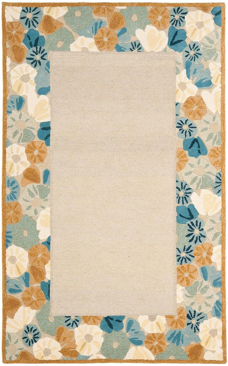 Safavieh Martha Stewart Msr3629B Cornucopia Beige Floral / Country Area Rug