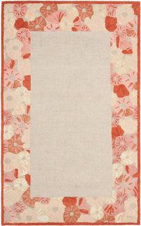 Safavieh Martha Stewart Msr3629C Cayenne Red Floral / Country Area Rug