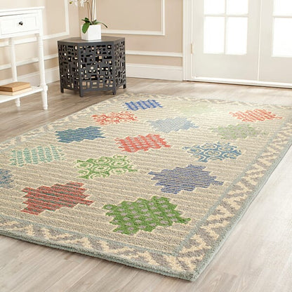 Safavieh Martha Stewart Msr3755A Pewter Gray Southwestern Area Rug