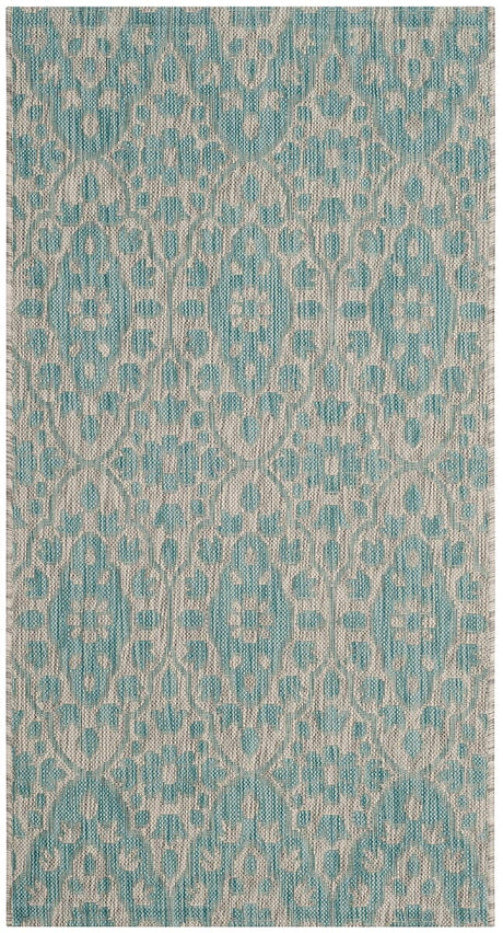 Safavieh Martha Stewart Msr4115-37112 Grey / Aqua Rugs.