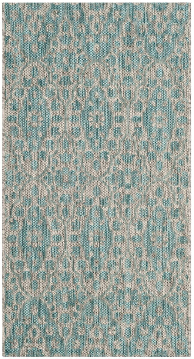 Safavieh Martha Stewart Msr4115-37112 Grey / Aqua Rugs.