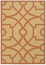 Safavieh Martha Stewart Msr4121J Beige / Terracotta Rugs.