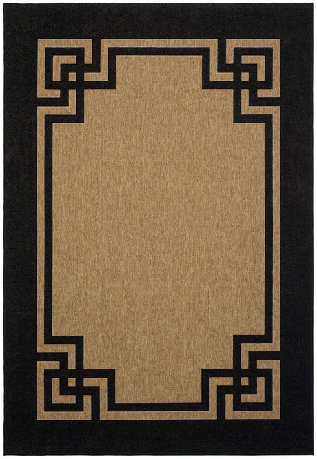 Safavieh Martha Stewart Msr4122H Dark Beig / Black Rugs.