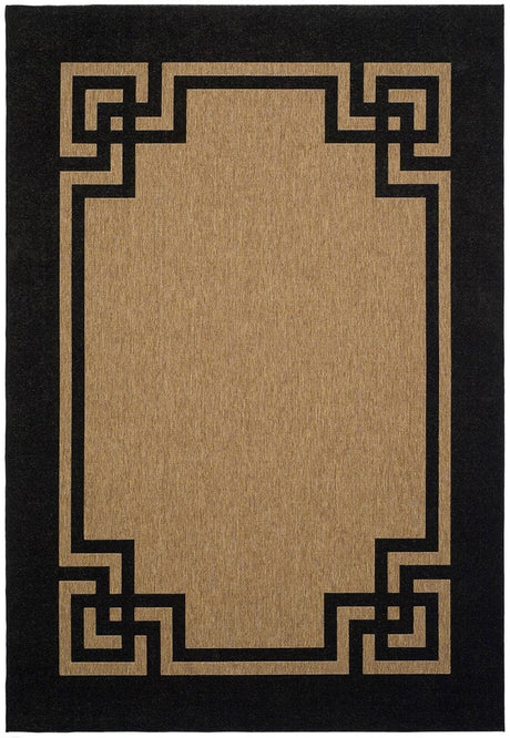 Safavieh Martha Stewart Msr4122H Dark Beig / Black Rugs.