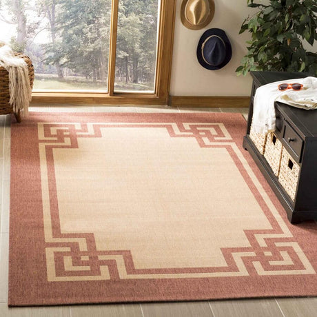 Safavieh Martha Stewart Msr4122J Beige / Terracotta Rugs.