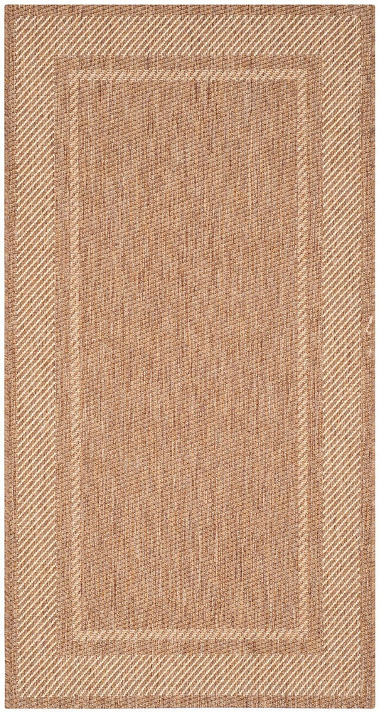 Safavieh Martha Stewart Msr4127B Coffee / Sand Bordered Area Rug