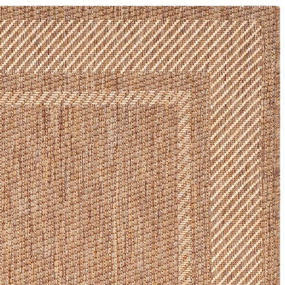 Safavieh Martha Stewart Msr4127B Coffee / Sand Bordered Area Rug