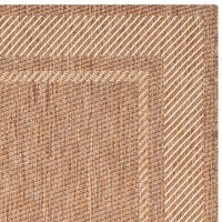 Safavieh Martha Stewart Msr4127B Coffee / Sand Bordered Area Rug