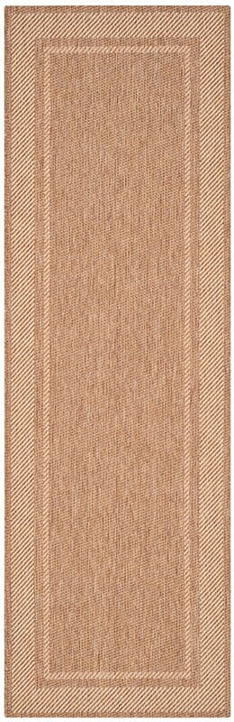 Safavieh Martha Stewart Msr4127B Coffee / Sand Bordered Area Rug