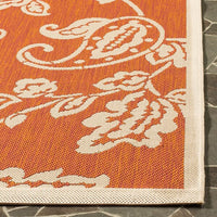 Safavieh Martha Stewart Msr4182-23121 Terracotta / Beige Floral / Country Area Rug