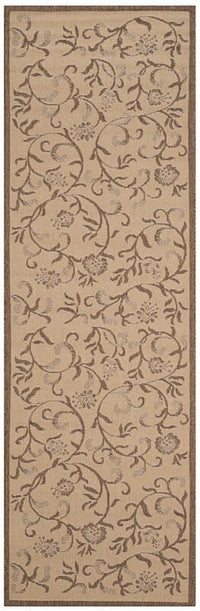 Safavieh Martha Stewart Msr4251-12 Creme / Brown Floral / Country Area Rug