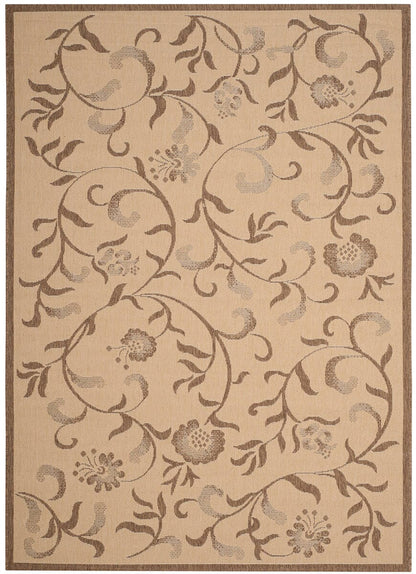 Safavieh Martha Stewart Msr4251-12 Creme / Brown Floral / Country Area Rug