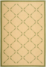 Safavieh Martha Stewart Msr4252-14 Cream / Green Rugs.