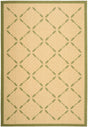 Safavieh Martha Stewart Msr4252-14 Cream / Green Geometric Area Rug