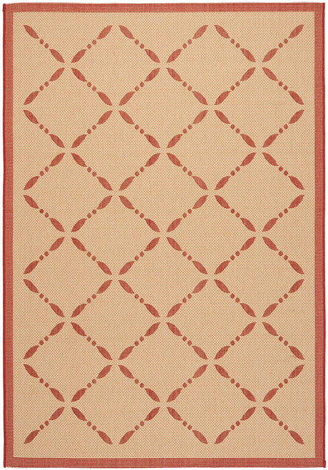 Safavieh Martha Stewart Msr4252-18 Creme / Red Rugs.