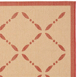 Safavieh Martha Stewart Msr4252-18 Creme / Red Rugs.