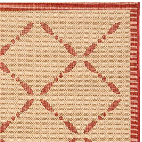 Safavieh Martha Stewart Msr4252-18 Creme / Red Rugs.