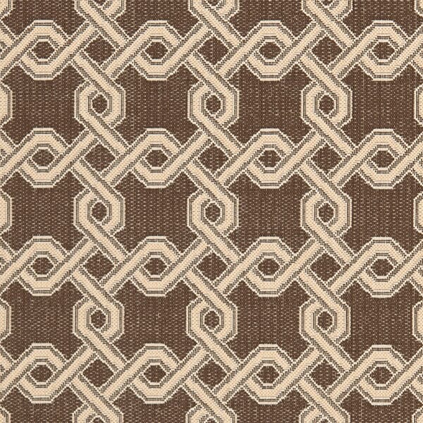 Safavieh Martha Stewart Msr4253-20 Chocolate / Cream Geometric Area Rug