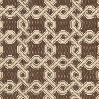 Safavieh Martha Stewart Msr4253-20 Chocolate / Cream Geometric Area Rug